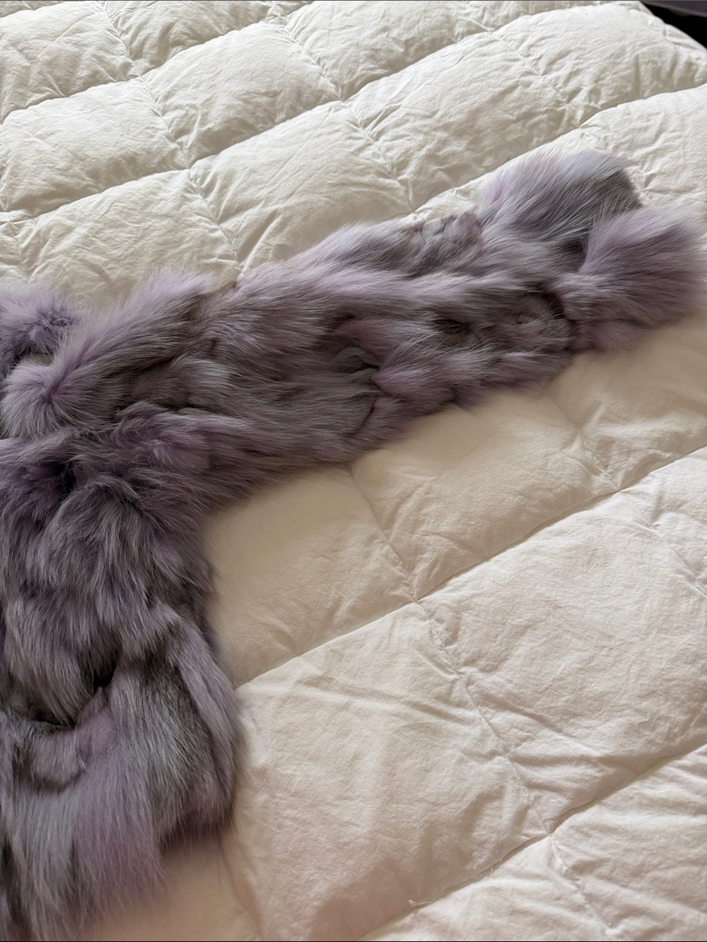 Fur Mauve Collared Jacket - Picture 11 of 12